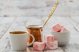 Turkish Delight with Almonds