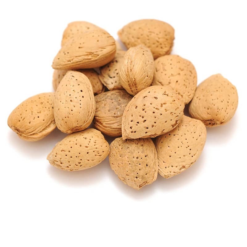 Inshell almonds